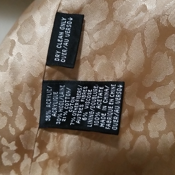 Dana Buchman tweed crop jacket E/D - Picture 9 of 9